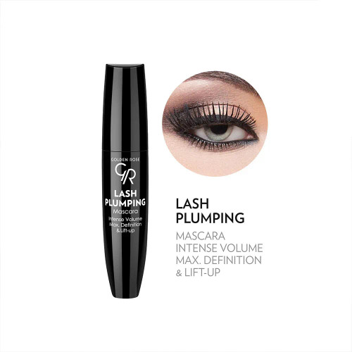 ریمل حجم دهنده لش پلامپینگ گلدن رز LASH PLUMPING