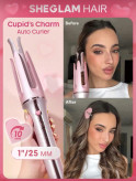 دستگاه کرلی صورتی شیگلم مدل CUPIDS CHARM سایز 25