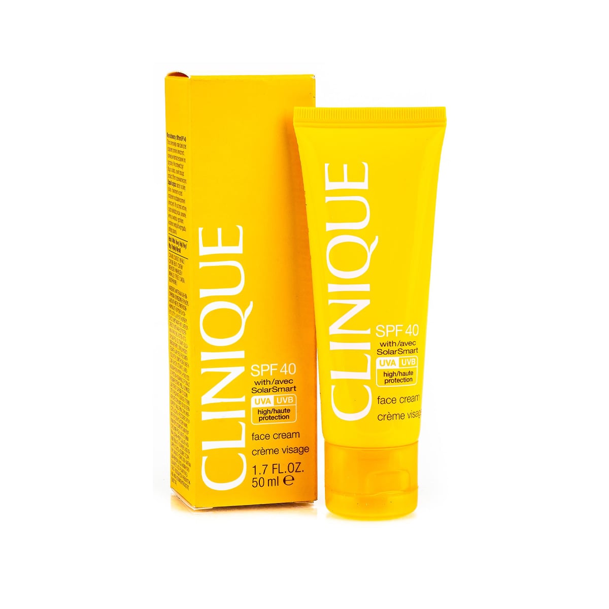 کرم ضد آفتاب ضد چروک بی رنگ spf40 کلینیک اورجینال