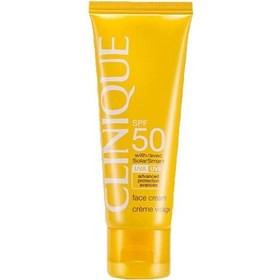 کرم ضد آفتاب ضد چروک بی رنگ spf40 کلینیک اورجینال