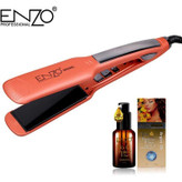 اتو و حالت دهنده مو حرفه ای رنگ نارنجی فلورسنت پروفشنال انزو مدل ENZO_3227 MAX PRO