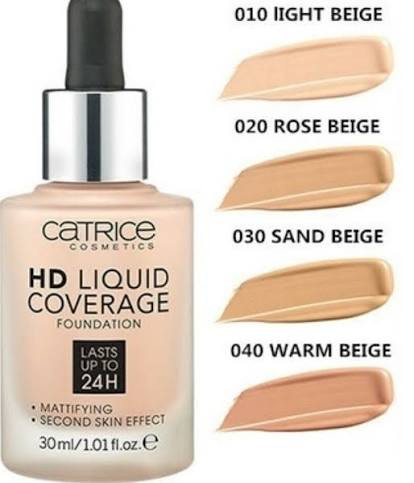کرمپودر کاتریس سری HD مدل LIQUID COVERAGE حجم 30میلی لیتر