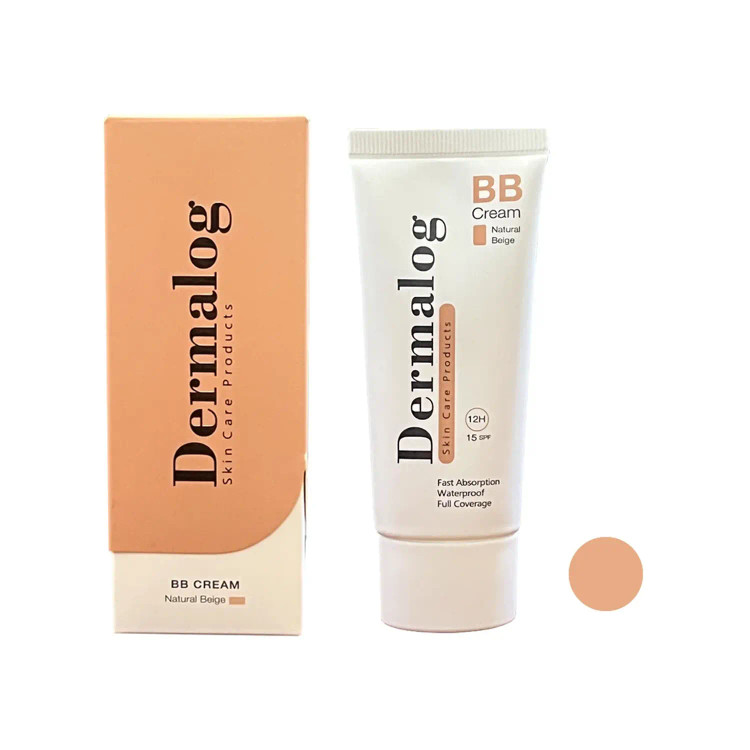 بی بی کرم رنگی (بژ طبیعی) SPF15 درمالوگ حجم 30میلی لیتر