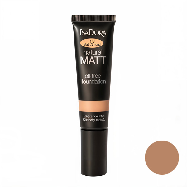 کرمپودر NATURAL MATT ایزادور حجم 35میلی لیتر شماره 18