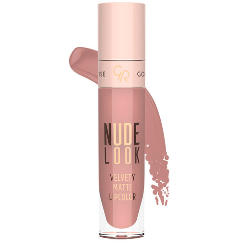 رژلب مایع گلدن رز مدل NUDE LOOK شماره 03 CORAL NUDE