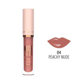 رژلب مایع گلدن رز مدل NUDE LOOK شماره 04 PEACHY NUDE