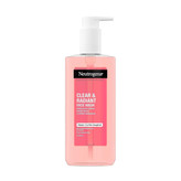 ژل شستشوی صورت نوتروژینا مدل CLEAR&RADIANT حجم 200میلی لیتر