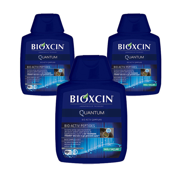 شامپو ضد ریزش مو بیوکسین مدل QUANTUM حجم 300میلی لیتر
