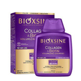 شامپو ضد ریزش مو بیوکسین مدل COLLAGEN&BIOTIN حجم 300میلی لیتر