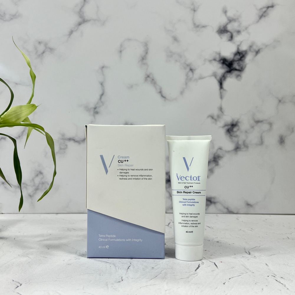 کرم ترمیم کننده skin repair مدل CU++ وکتور حجم 40 میلی لیتر